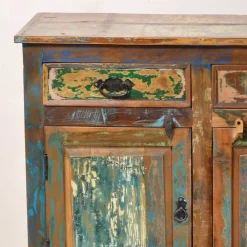 Wohnen Sideboards<Highboard Jamaica im Shabby Chic Design