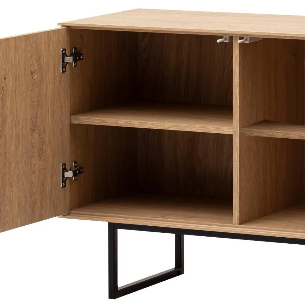 Wohnen Wohnwände<Highboard und Lowboard Set - Jaskin (zweiteilig)