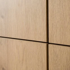 Wohnen Wohnwände<Highboard und Lowboard Set - Jaskin (zweiteilig)