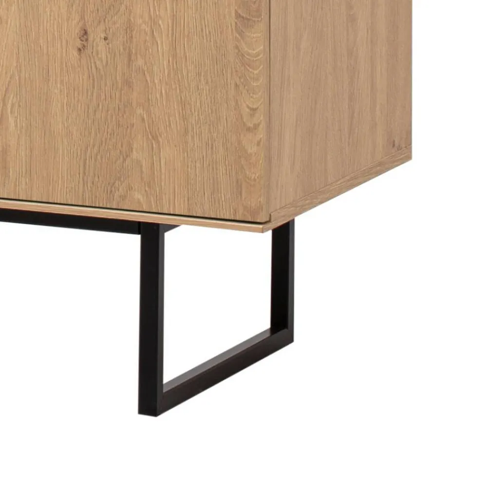 Wohnen Wohnwände<Highboard und Lowboard Set - Jaskin (zweiteilig)