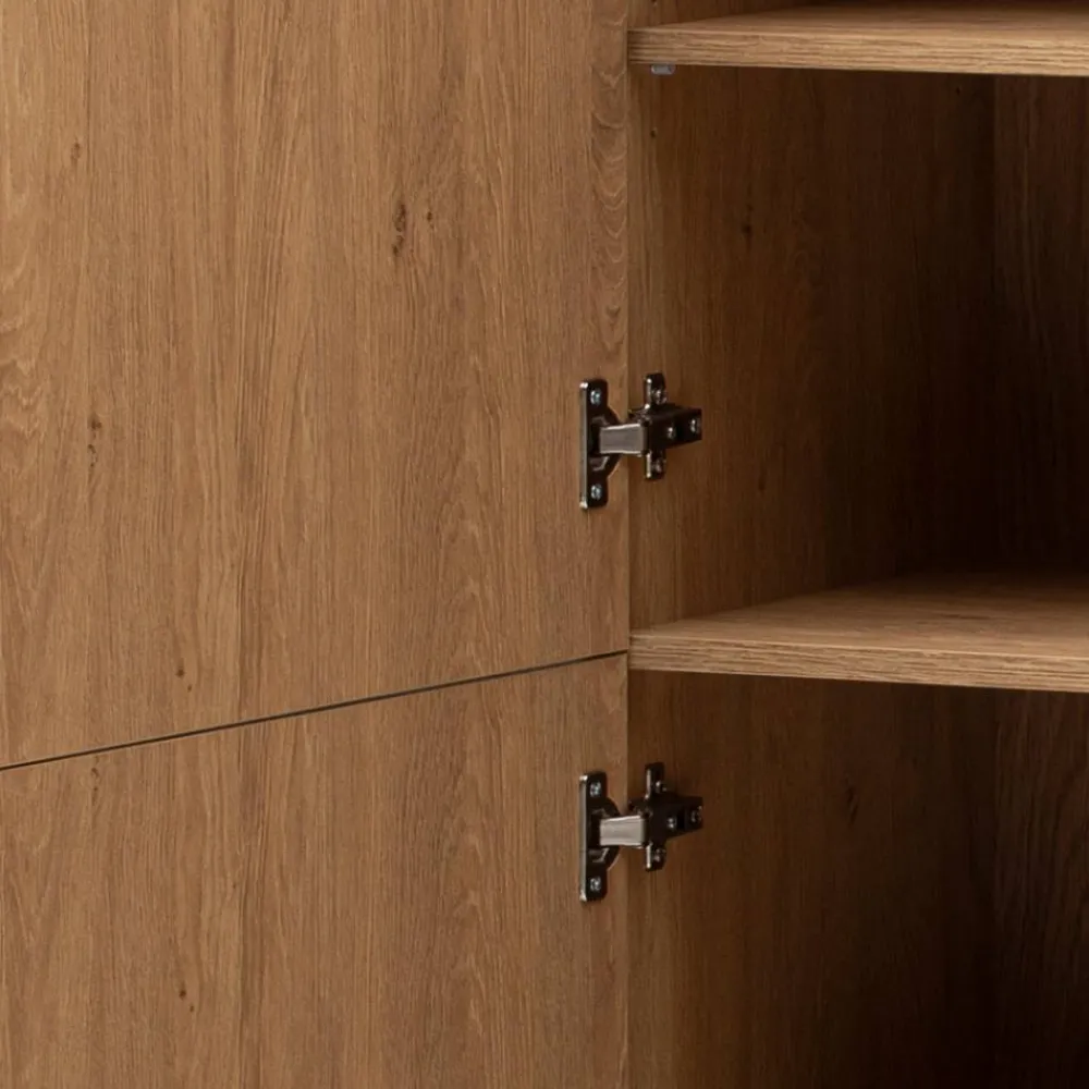 Wohnen Wohnwände<Highboard und Lowboard Set - Jaskin (zweiteilig)