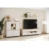 Wohnen Wohnwände<Highboard und TV-Board und Wandboard Set - Ovidio (dreiteilig)