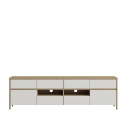 Wohnen Wohnwände<Highboard und TV-Board und Wandboard Set - Ovidio (dreiteilig)