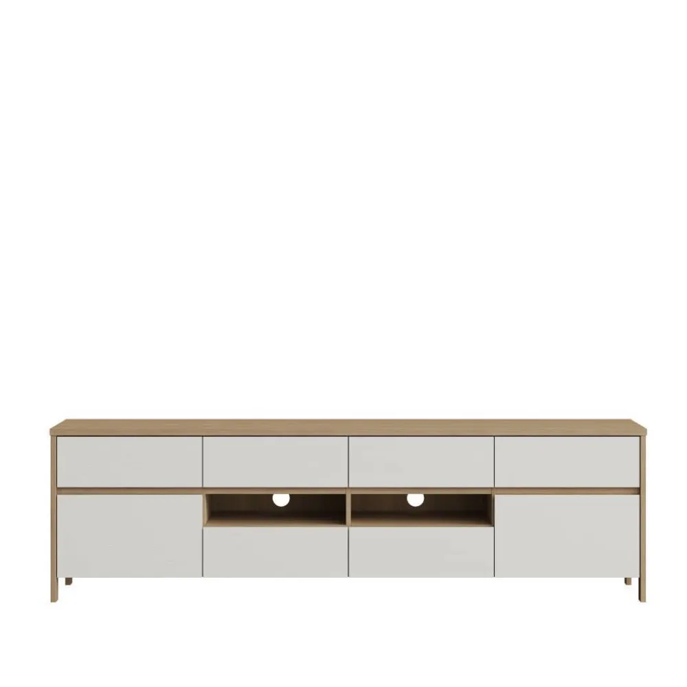 Wohnen Wohnwände<Highboard und TV-Board und Wandboard Set - Ovidio (dreiteilig)