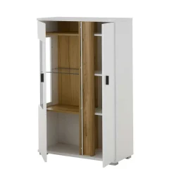 Wohnen Highboards|Vitrinen<Highboard Vitrine mit LED Beleuchtung - Racelyn