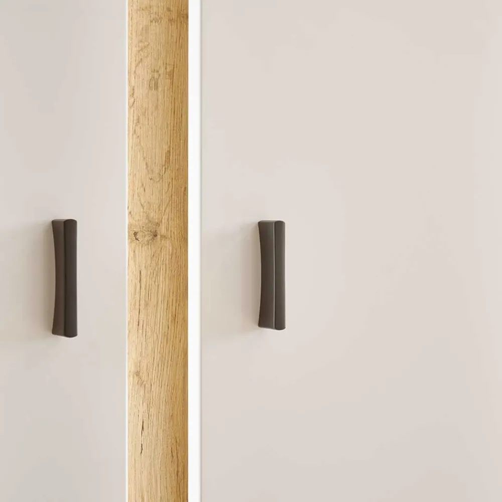 Wohnen Highboards|Vitrinen<Highboard Vitrine mit LED Beleuchtung - Racelyn