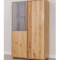 Wohnen Highboards|Vitrinen<Highboard Vitrine mit LED Beleuchtung - Cocondar