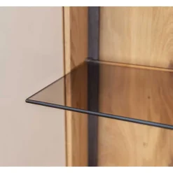 Wohnen Highboards|Vitrinen<Highboard Vitrine mit LED Beleuchtung - Cocondar