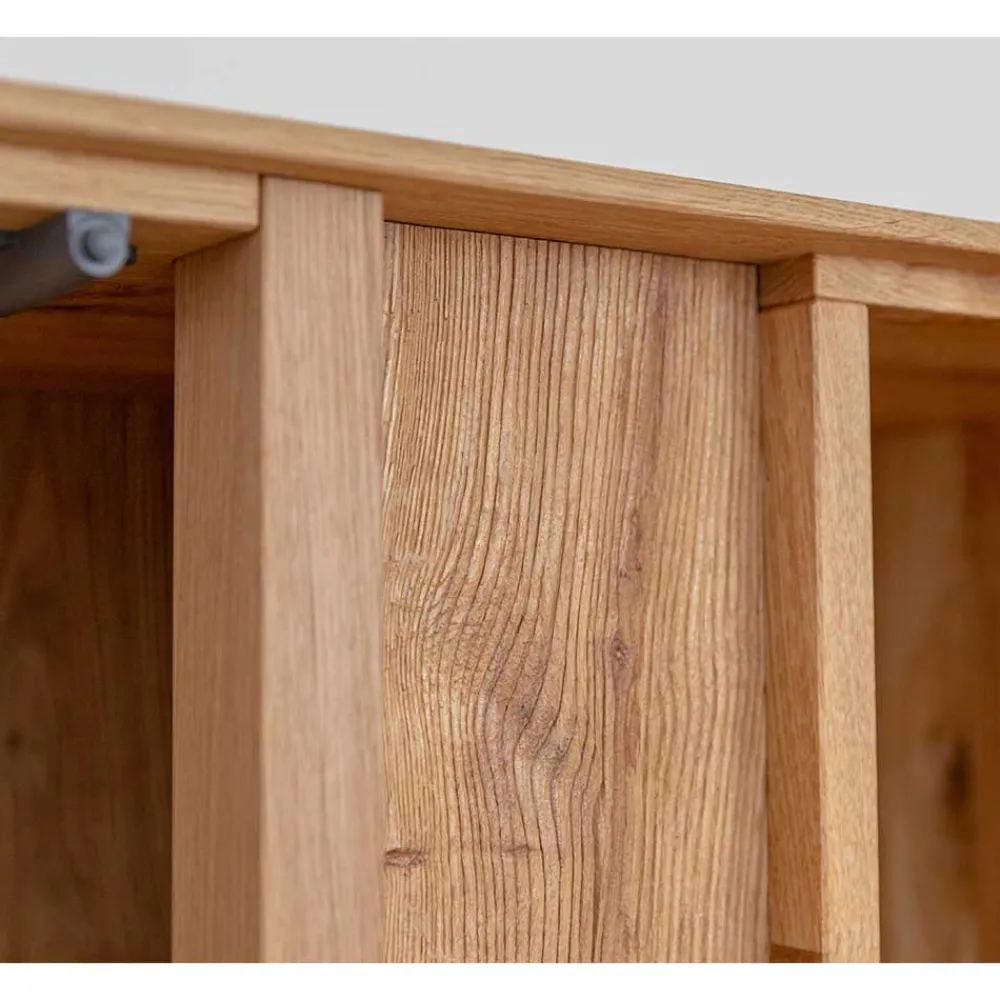 Wohnen Highboards|Vitrinen<Highboard Vitrine mit LED Beleuchtung - Cocondar