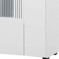 Wohnen Vitrinen<Highboard-Vitrine in Weiß - Dualkos