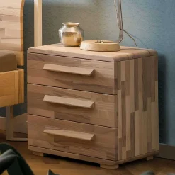 Wohnen Betten<Himmelbett aus Kernesche und Eisen - Capella