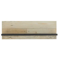 Wohnen Regale<Hängeboard in Holz verwittert & Anthrazit - Garisa