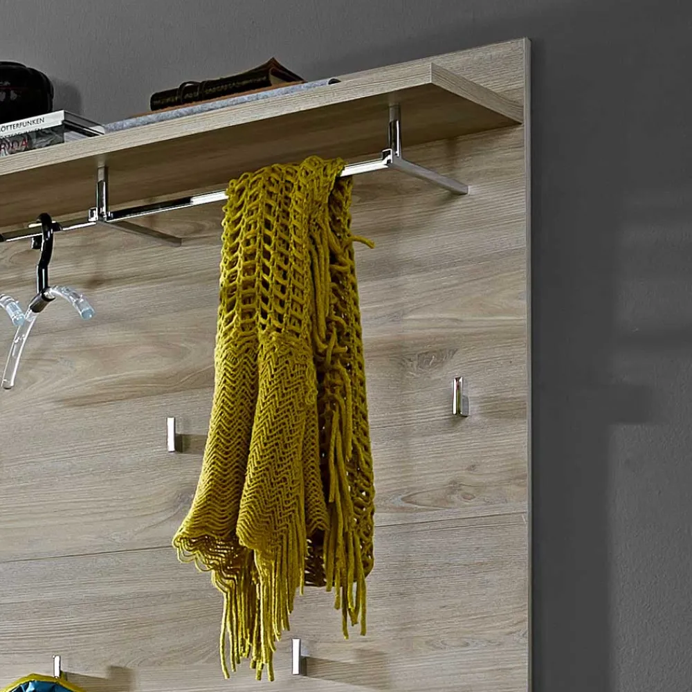 Wohnen Garderoben<Hängegarderobe Brosgo in Silbereiche
