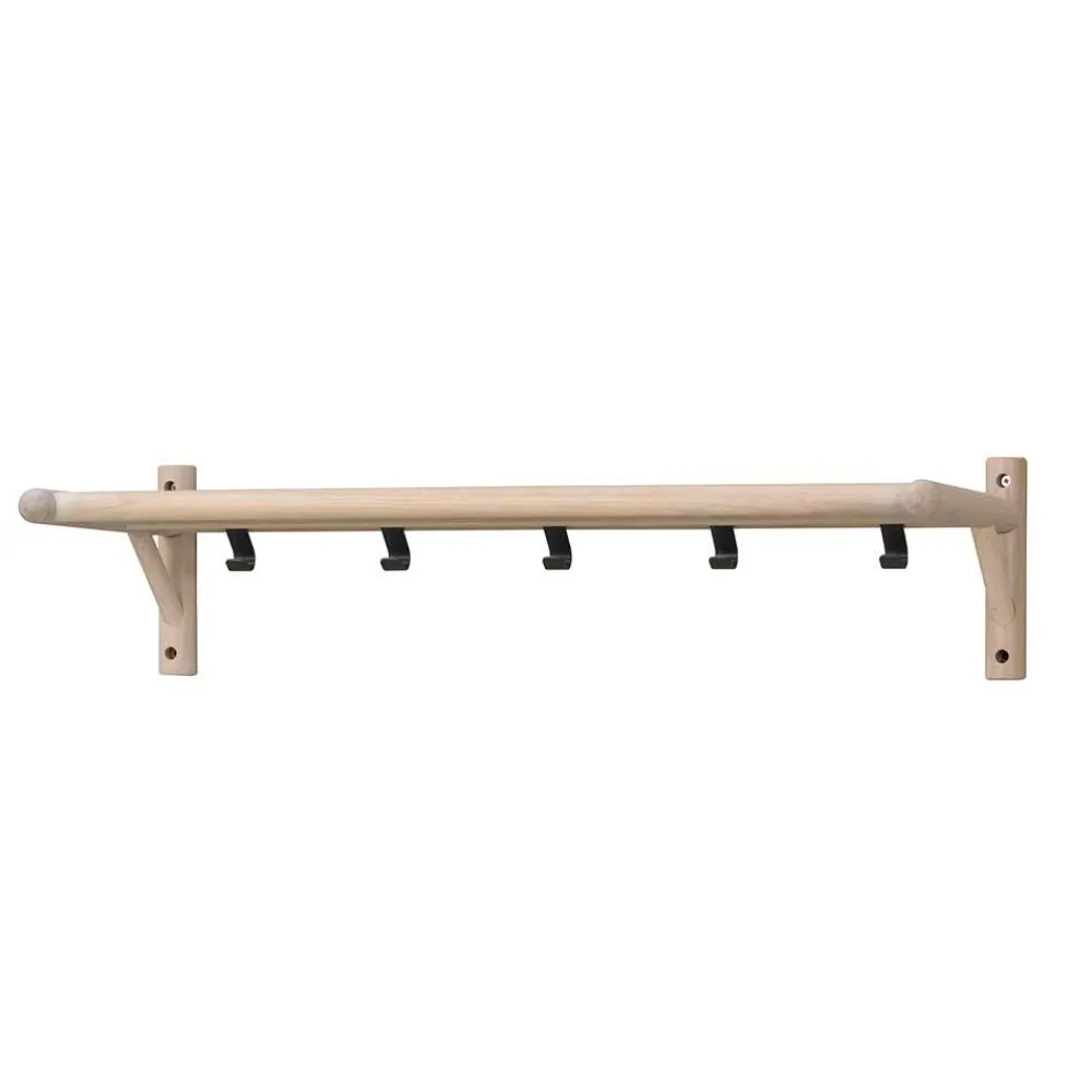 Wohnen Garderoben<Hängegarderobe in Eiche White Wash - Ulvinzo