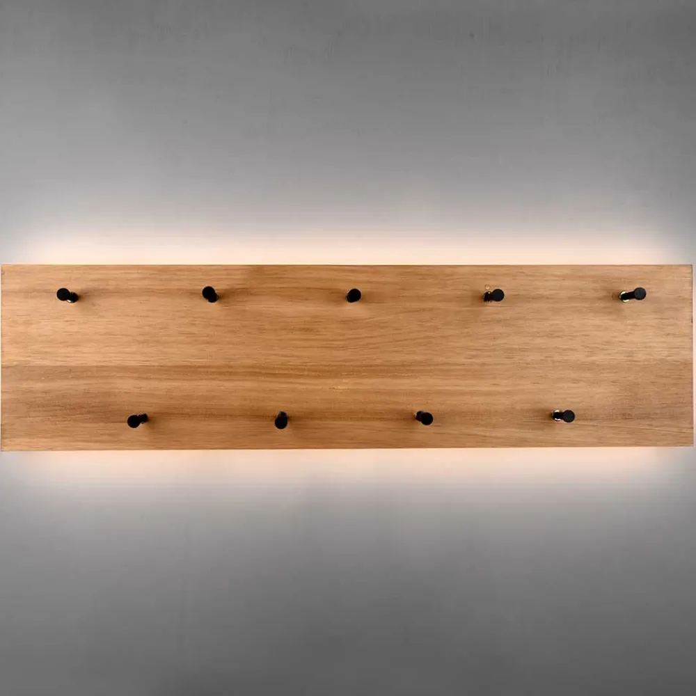 Wohnen Garderoben<Hängegarderobe mit LED Beleuchtung - Estagel