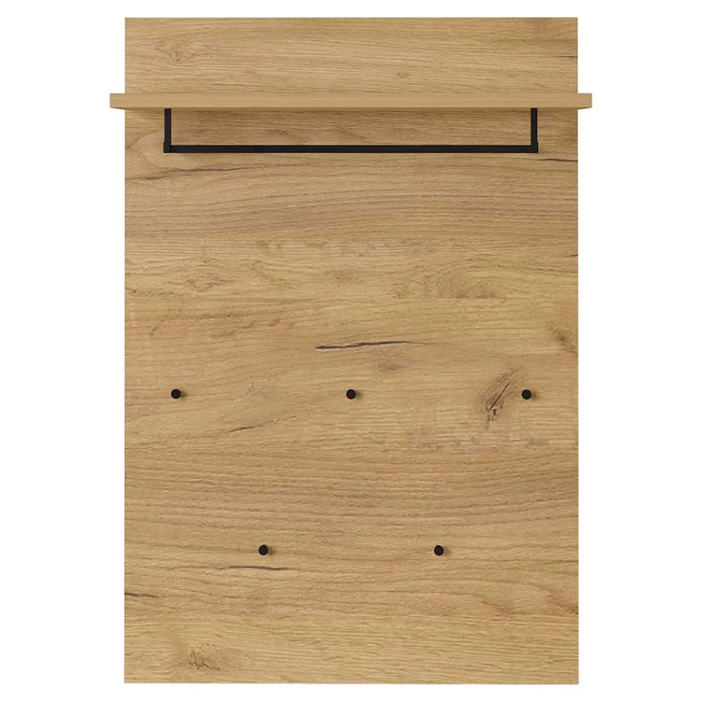 Wohnen Garderoben<Hängegarderobe Paneel in Dekor Wildeiche - Esdrusca