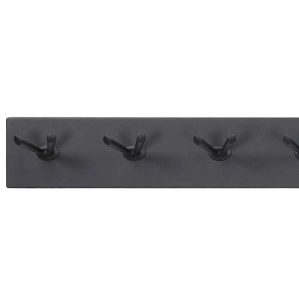 Wohnen Garderoben<Hängegarderobe Stahl Hakenleiste mit 14 Haken - Colore