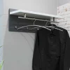 Wohnen Garderoben<Hängende Garderobe Anin in Weiß Grau