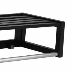 Wohnen Garderoben<Hängende Garderobe in Schwarz - Geskan