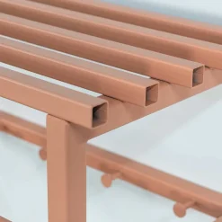 Wohnen Garderoben<Hängende Garderobe in Terracotta - Onesty