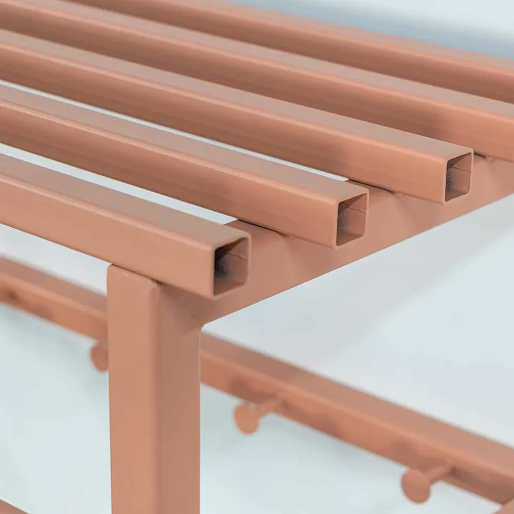 Wohnen Garderoben<Hängende Garderobe in Terracotta - Onesty