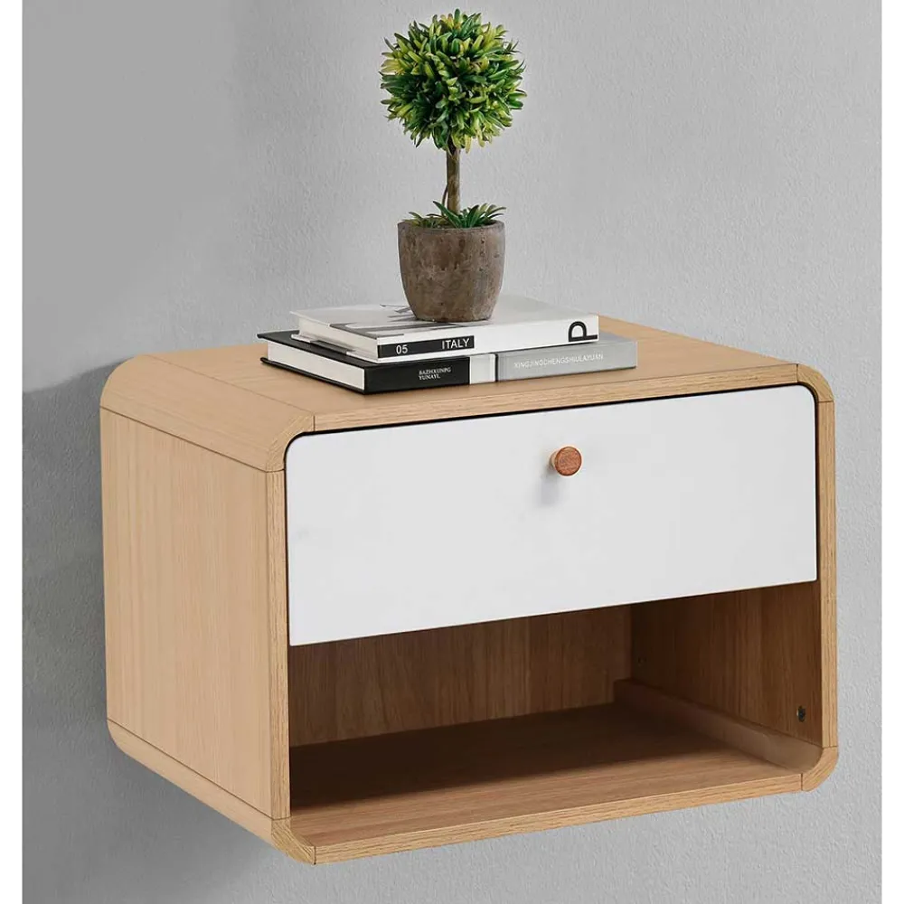 Wohnen Kommoden<Hängende Nachtkonsole im Skandi Design - Jendren