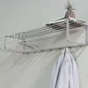 Wohnen Garderoben<Hängende Stahlgarderobe in Taupe - Satroni