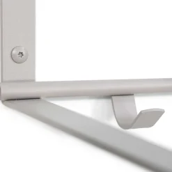 Wohnen Garderoben<Hängende Stahlgarderobe in Taupe - Satroni