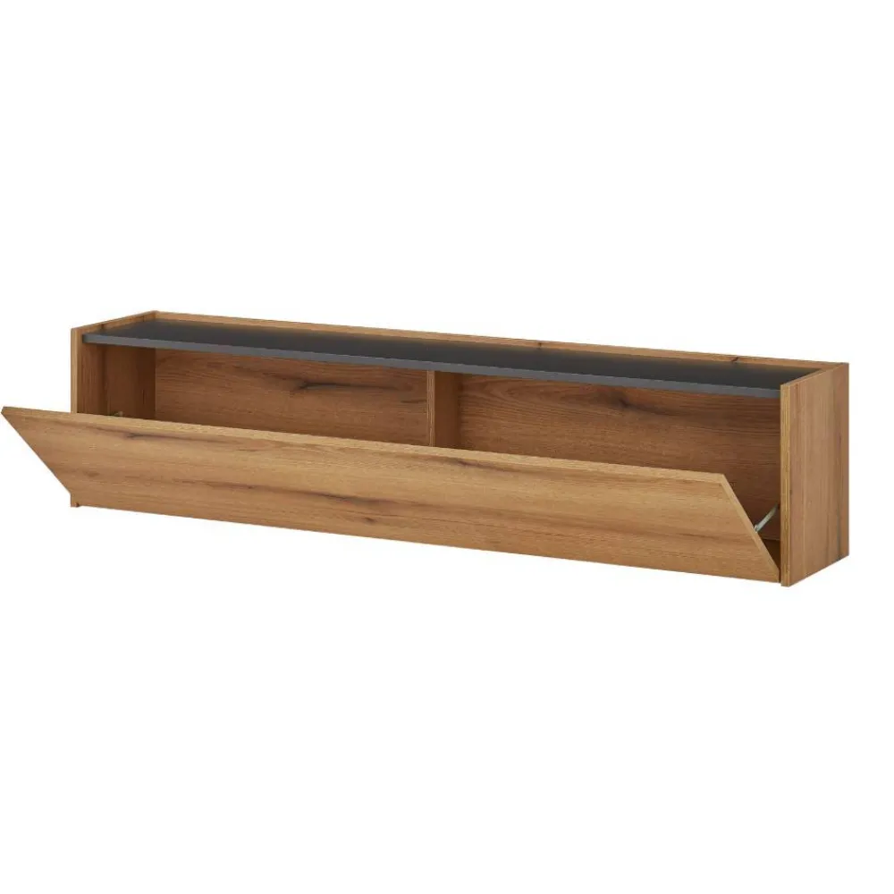 Wohnen Wohnwände<Hängende TV Anbauwand Set - Colomania (fünfteilig)
