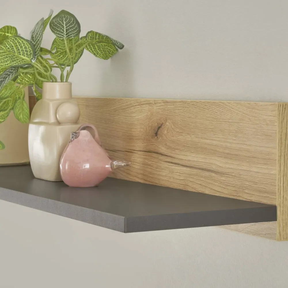 Wohnen Wohnwände<Hängende TV Anbauwand Set - Colomania (fünfteilig)