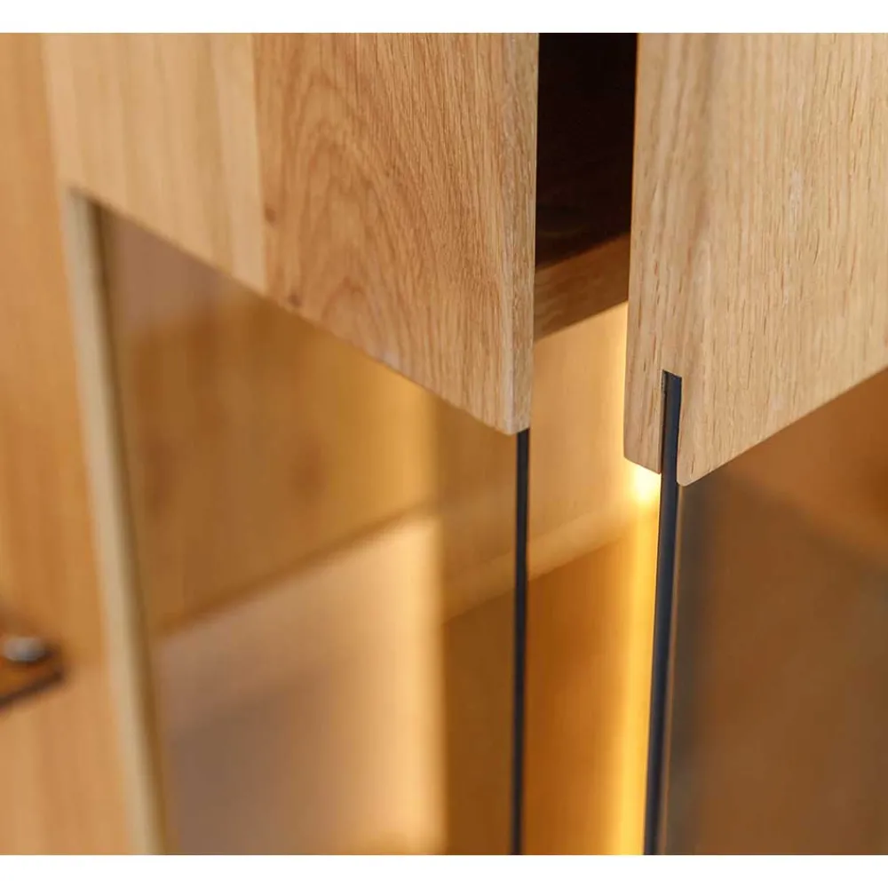 Wohnen Vitrinen<Hängende Vitrine mit Regal modern - Cocondar