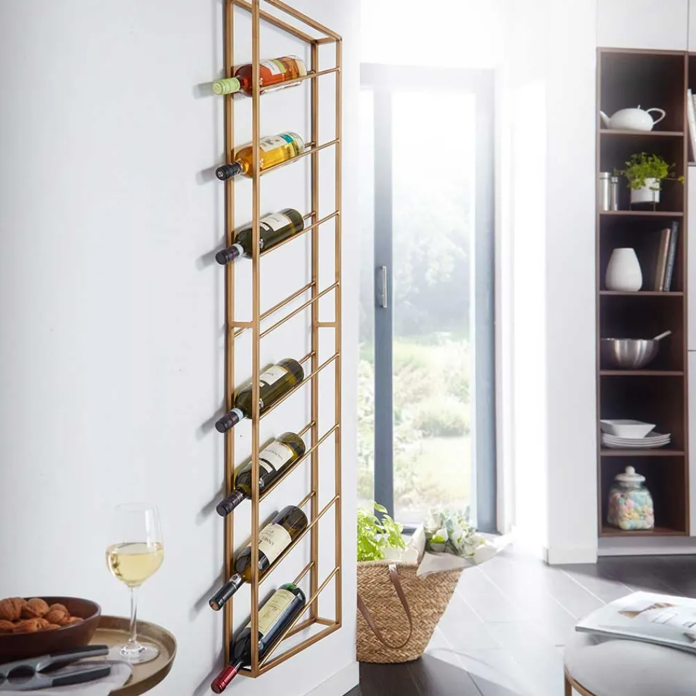 Wohnen Regale<Hängendes Designregal für Wein Flaschen - Rentiva