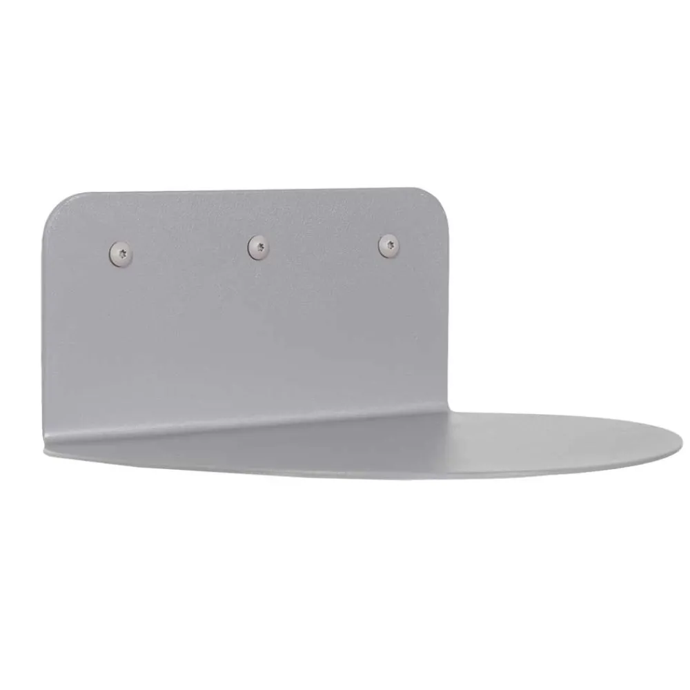 Wohnen Regale<Hängeregal aus Stahl in Taupe - Avenza