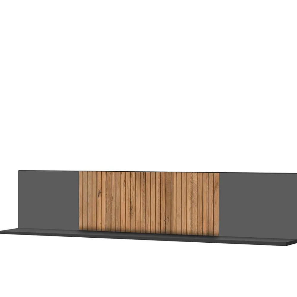 Wohnen Regale<Hängeregal mit Rückwand 183x38x24 cm - Cruzca
