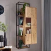 Wohnen Schränke<Hängeschrank mit Regal aus Wildeiche - Varzado