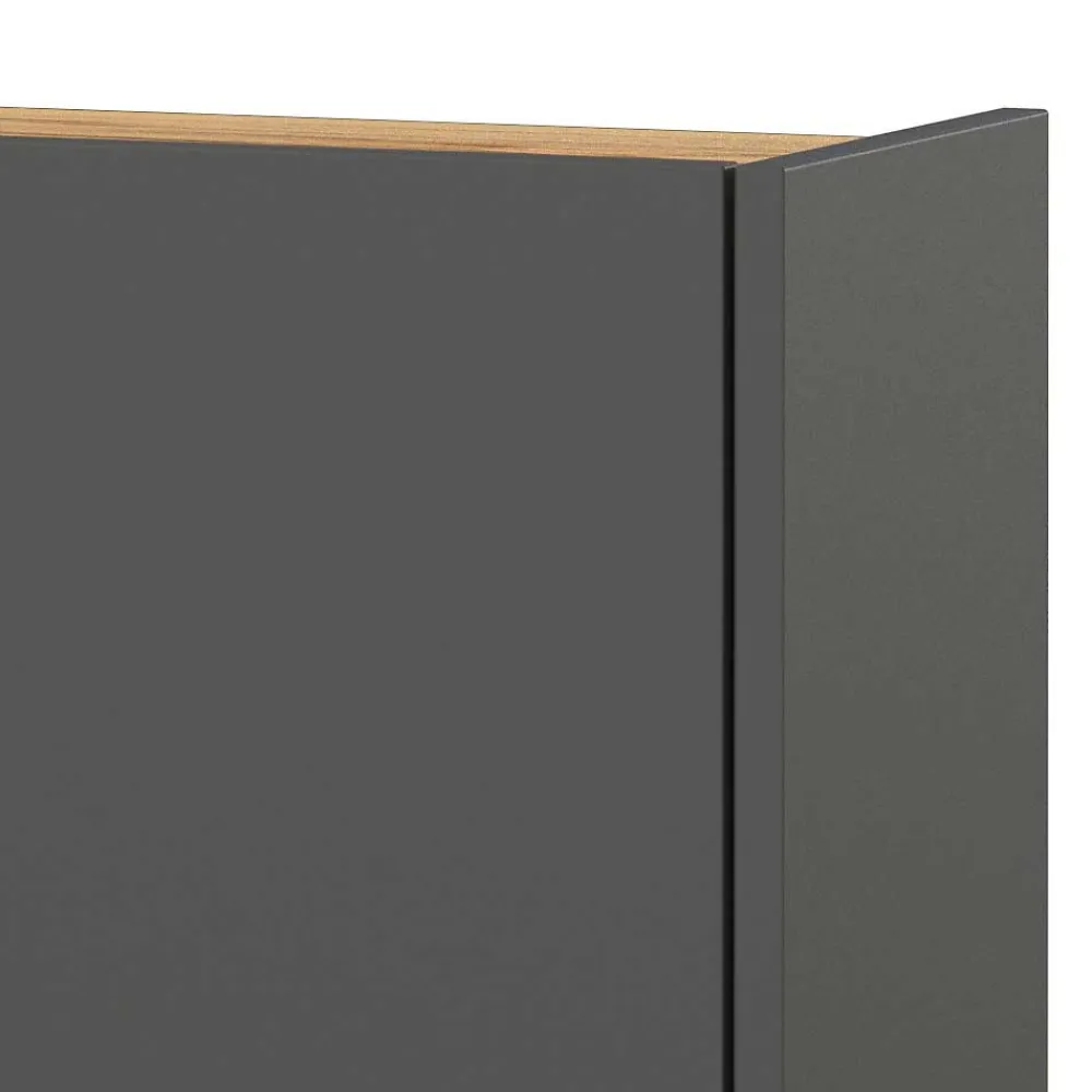 Wohnen Garderoben<Hänge-Schuhschrank & Rundspiegel Set - Calisian (zweiteilig)
