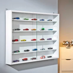 Wohnen Vitrinen<Hängevitrine für Sammlungen in Weiß - Valdissa