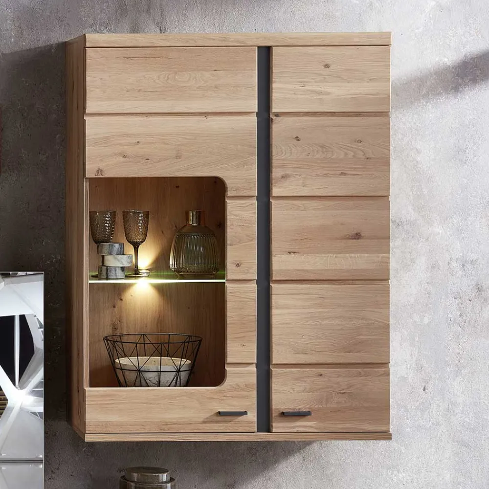 Wohnen Vitrinen<Hängevitrine mit LED Beleuchtung - Mattadore