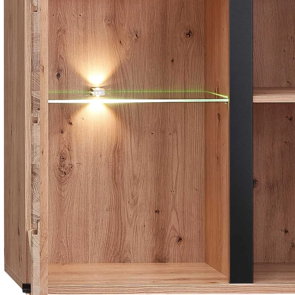 Wohnen Vitrinen<Hängevitrine mit LED Beleuchtung - Mattadore