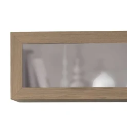 Wohnen Vitrinen<Hängevitrinen in Esche Dunkel - Lacruzira (2er Set)