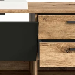 Wohnen Schränke<Hänge-Waschbeckenschrank mit Aufsatzbecken - Steikun