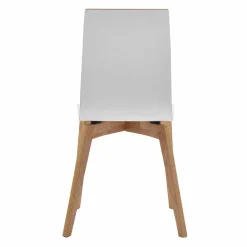 Wohnen Stühle<Hochdrucklaminat Stuhl in Weiß - Sonda (2er Set)