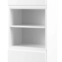 Wohnen Schränke<Hochglanz Hochschrank Concetada in Weiß