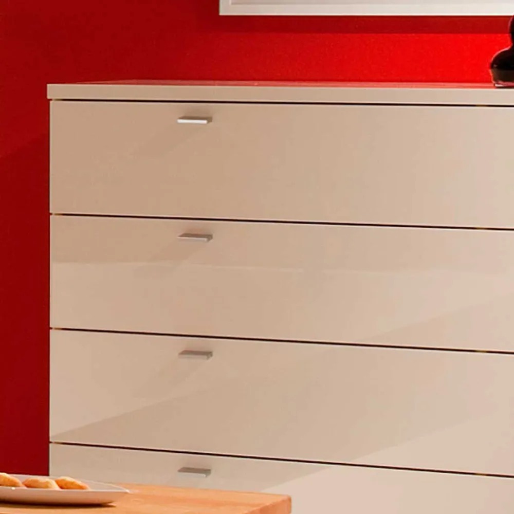 Wohnen Sideboards<Hochglanz Sideboard Agrebo mit Schubladen