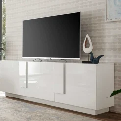 Wohnen Lowboards<Hochglanz TV Unterschrank 3-türig - Kerym