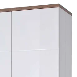 Wohnen Schränke<Hochglanz Vitrine in Weiß - Icadro