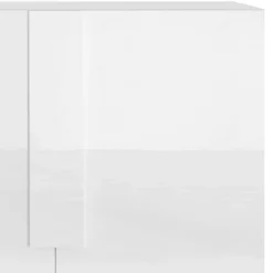 Wohnen Sideboards<Hochglänzendes Sideboard in Weiß - Kerym