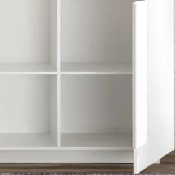 Wohnen Sideboards<Hochglänzendes Sideboard in Weiß - Kerym