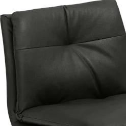Wohnen Hocker<Hochhocker mit Rückenlehne in Dunkelgrau - Hobart