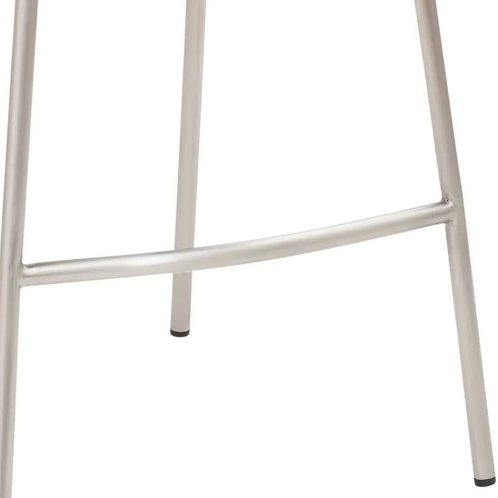 Wohnen Hocker<Hochhocker mit Rückenlehne in Dunkelgrau - Hobart